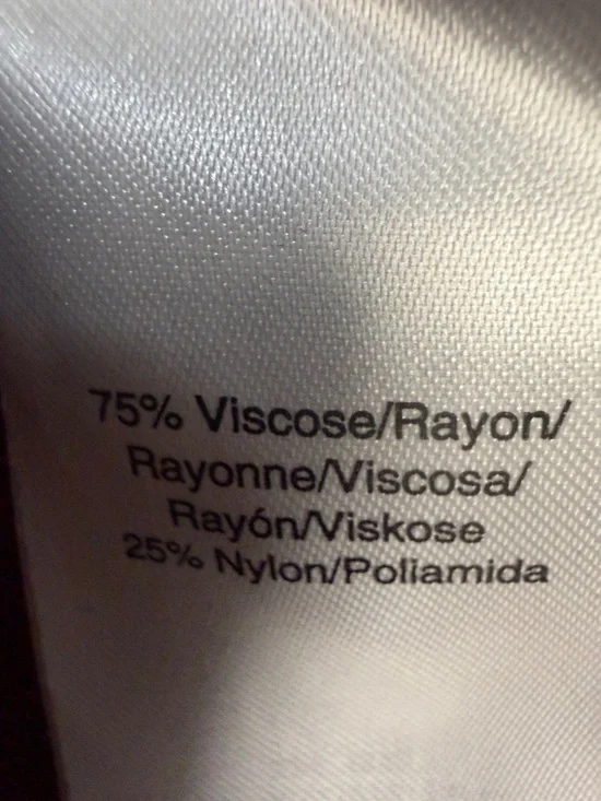 DKNY Red V-Neck Logo Knit Pullover - Picture 5 of 5